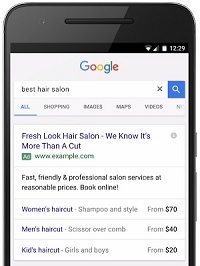 Price Extensions are coming to Adwords Mobile Text Ads